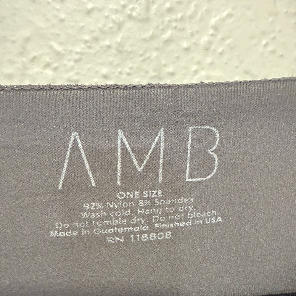 AMB Designs Second Skin Long Sleeve Blue Top, One Size - Picture 5 of 5